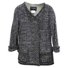 CHANEL 2014 Double Breasted Tweed Jacket 