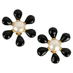 Karl Lagerfeld for Chanel Clip-on Earrings - 51 For Sale at 1stDibs