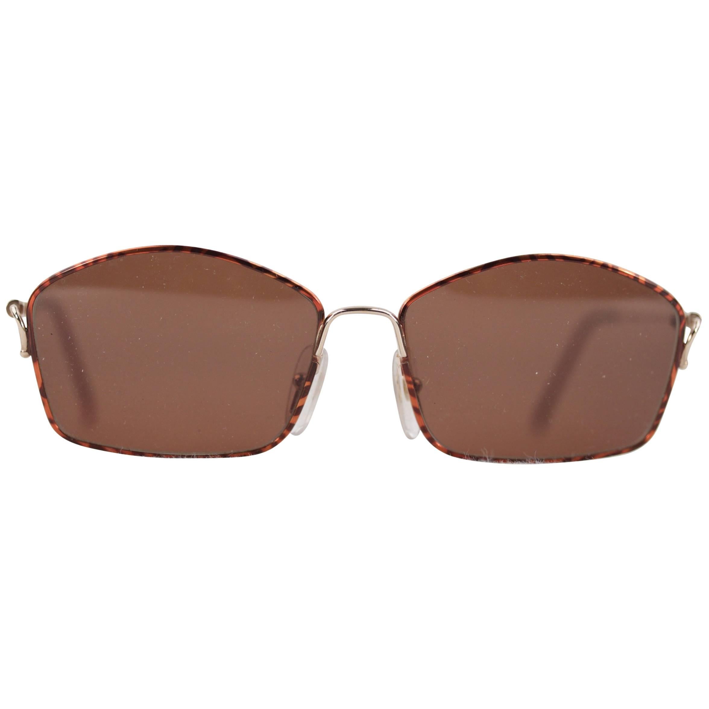CHRISTIAN DIOR Vintage MINT Sunglasses Brown lens 2600 41 57/16 130