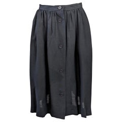 Retro Yves Saint Laurent Fibranne Skirt, Rive Gauche