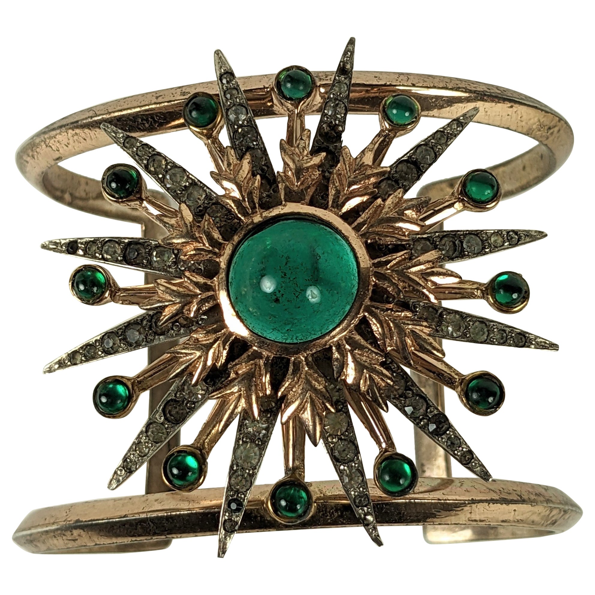 Nettie Rosenstein Starburst Cuff  For Sale