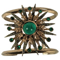 Vintage Nettie Rosenstein Starburst Cuff 