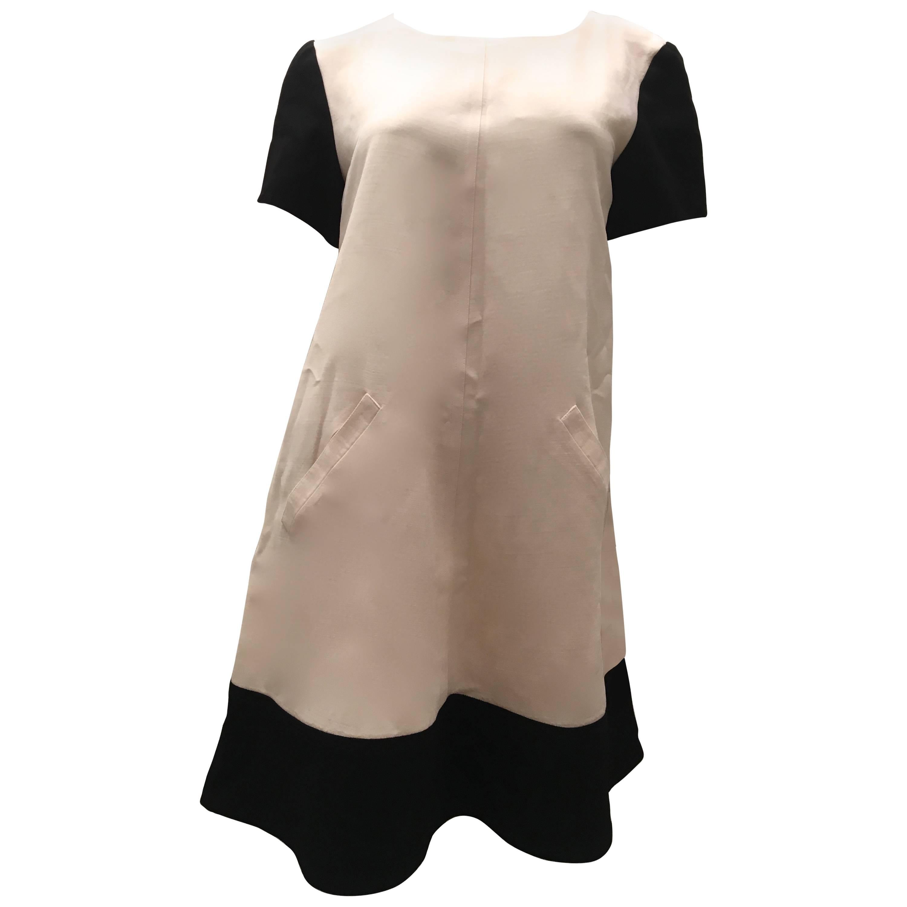 Courreges Black and White Dress For Sale