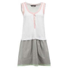 Marc Jacobs Women's Marc by Marc Jacobs Striped Buttoned Mini Dress