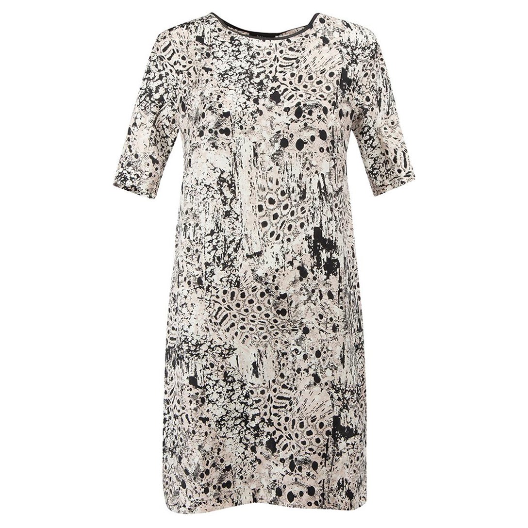 Paul Smith Women's Abstract Printed Round Neck Mini Dress For Sale