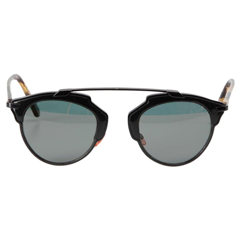 Dior Women's Brown Tortoiseshell So Real Sunglasses For Sale