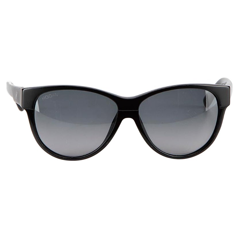Hogan Women's Black Aviator Grey Lenses Sunglasses For Sale