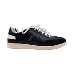 Dior Homme Chaussures en cuir bleu marine B01