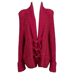 Chanel, Jacke aus rosa Mohairwolle, Herbst 2009