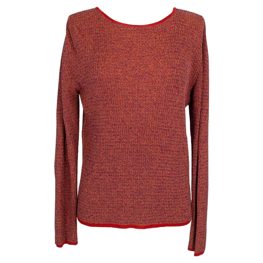Yves Saint Laurent Merino Wool and Viscose Sweater For Sale