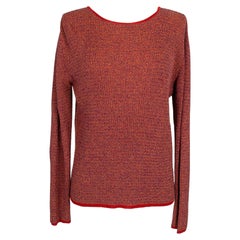 Yves Saint Laurent Merino Wool and Viscose Sweater