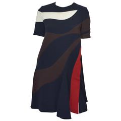 Christian Dior Colorblock Dress