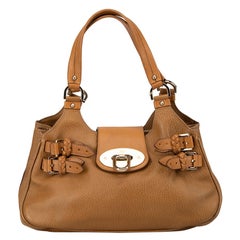 Mulberry Women's Brown Leder Wilton Umhängetasche