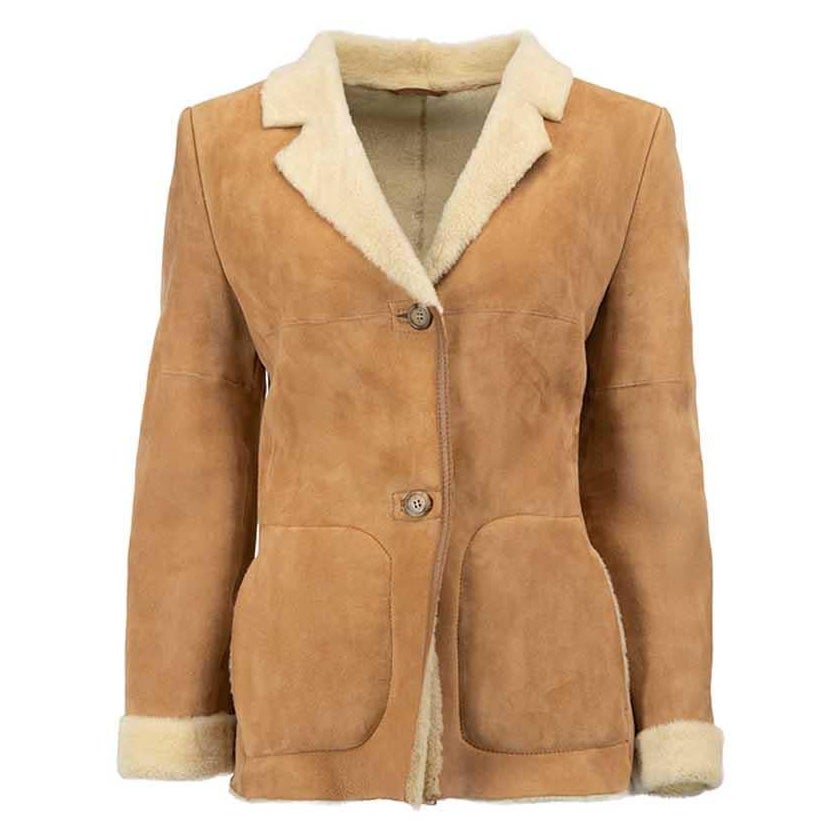 Suede Shearling Jacket