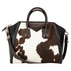 Givenchy Women's Brown Pony Hair Antigona Top Handle Bag