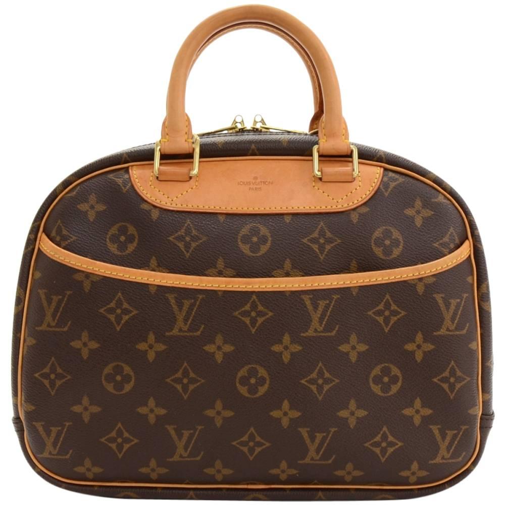 Louis Vuitton Trouville Monogram Canvas Hand Bag