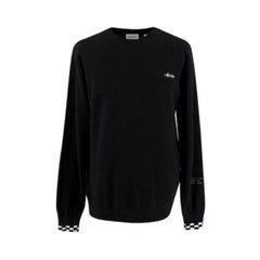 Moncler Maglione Tricot Girocollo Black Jumper