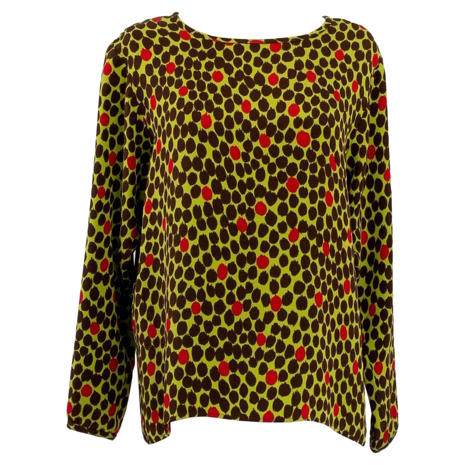 Yves Saint Laurent - Top/blouse multicolore en vente