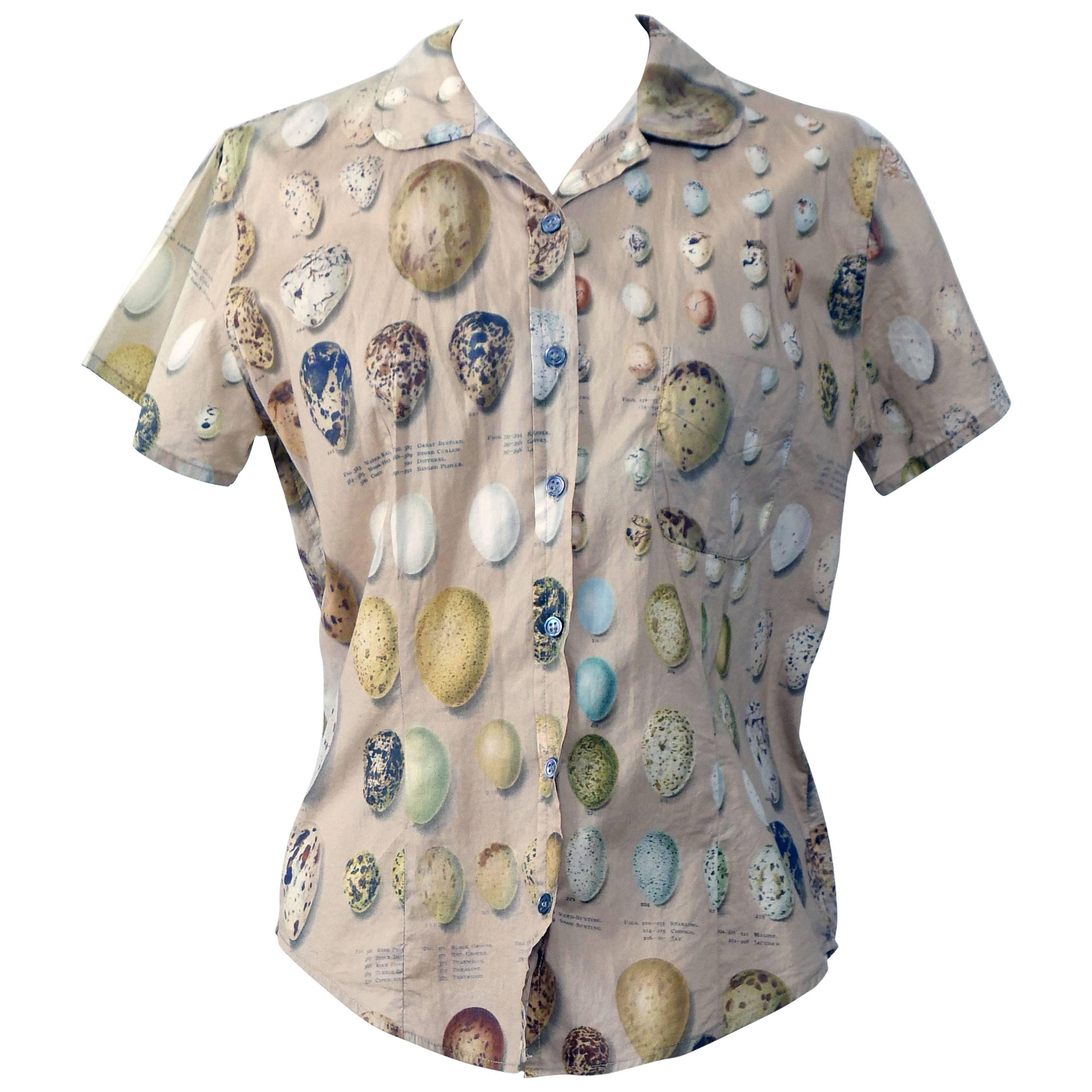 PAUL HARNDEN SHOEMAKERS 'Bird Egg' Shirt