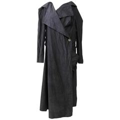 VIVIENNE WESTWOOD ANGLOMANIA Gray Long Coat 5