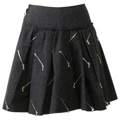 MARC JACOBS Zipper Mini Skirt