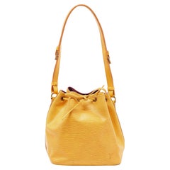Louis Vuitton Tassil Yellow Epi Leather Neonoe Bag