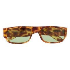 Versus Versace Vintage turtled acetate 80s sunglasses