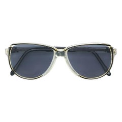 Yves Saint Laurent Vintage transparent acetate 90s sunglasses