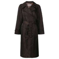 2000s Dolce & Gabbana Vintage brown trench coat