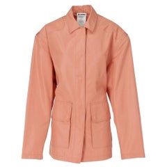 2010s Jil Sander Vintage pink silk jacket