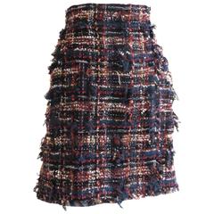 CHANEL PARIS Fantasy tweed skirt 9