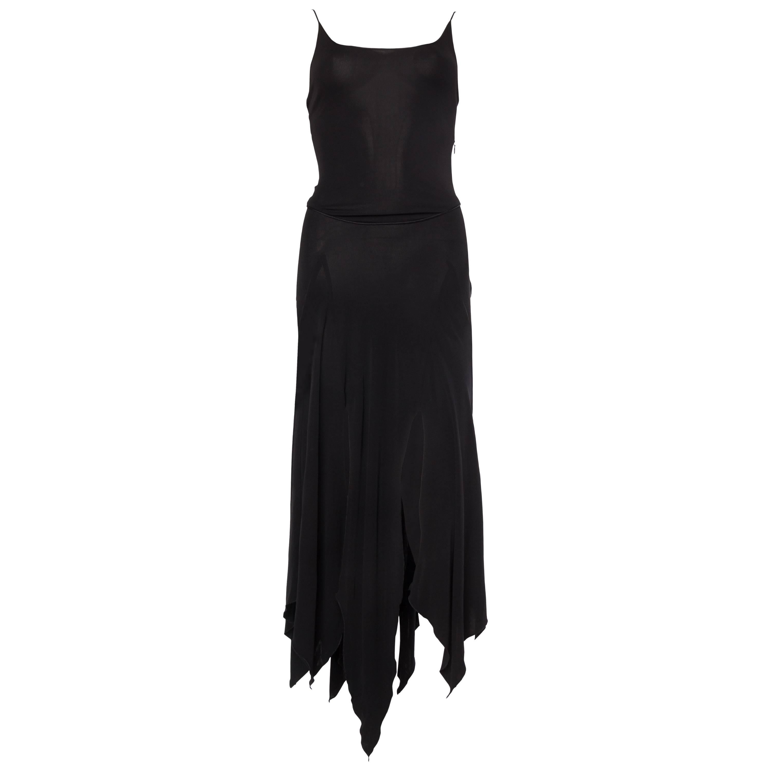 Givenchy Spandex Dancer Style Dress with High Slits
