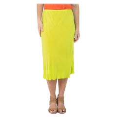 The Collective Greene & Greene Greene Green Cold Rayon Bias Skirt Master Medium