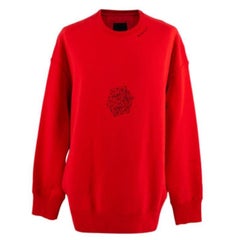 Storing waarheid oppervlakte Givenchy Red Sweater - For Sale on 1stDibs | red givenchy sweater, givenchy  sweater red