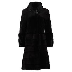 Cisodono Mink Fur Coat It 40 Uk 8