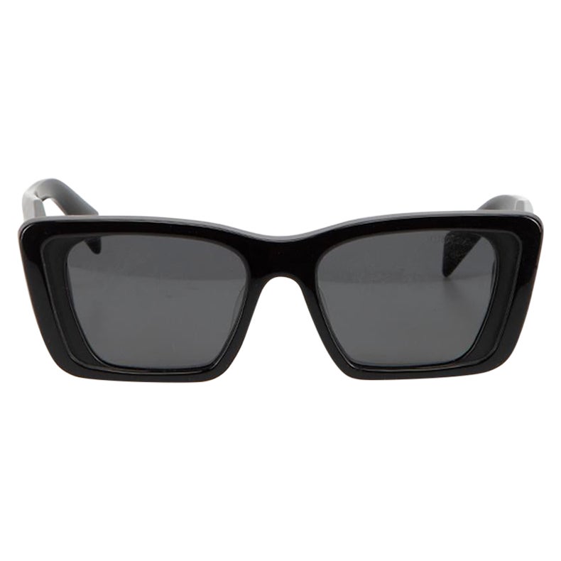 Prada Black Shades Prada Sunglasses SPS 06Y Black For Men Women