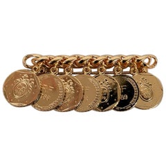 Dior Golden Metal Brooch