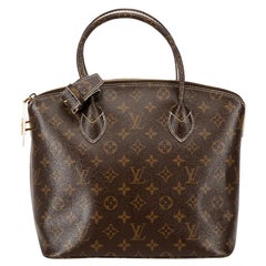 Louis Vuitton Women's 2011 Brown Leather Monogram Fetish Lockit Handbag