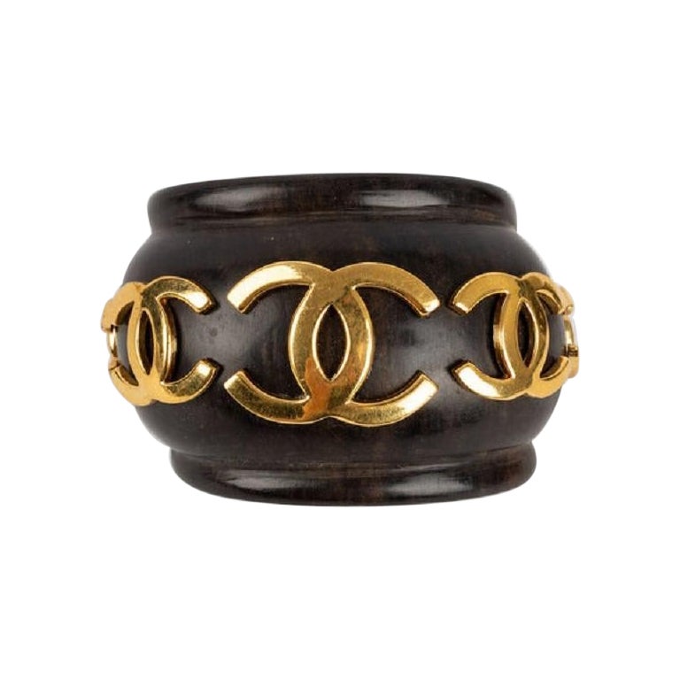 CHANEL Pre-Owned 2001 CC Ring Bangle - Farfetch