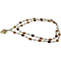 Nice Yves Saint Laurent Double Necklace 11