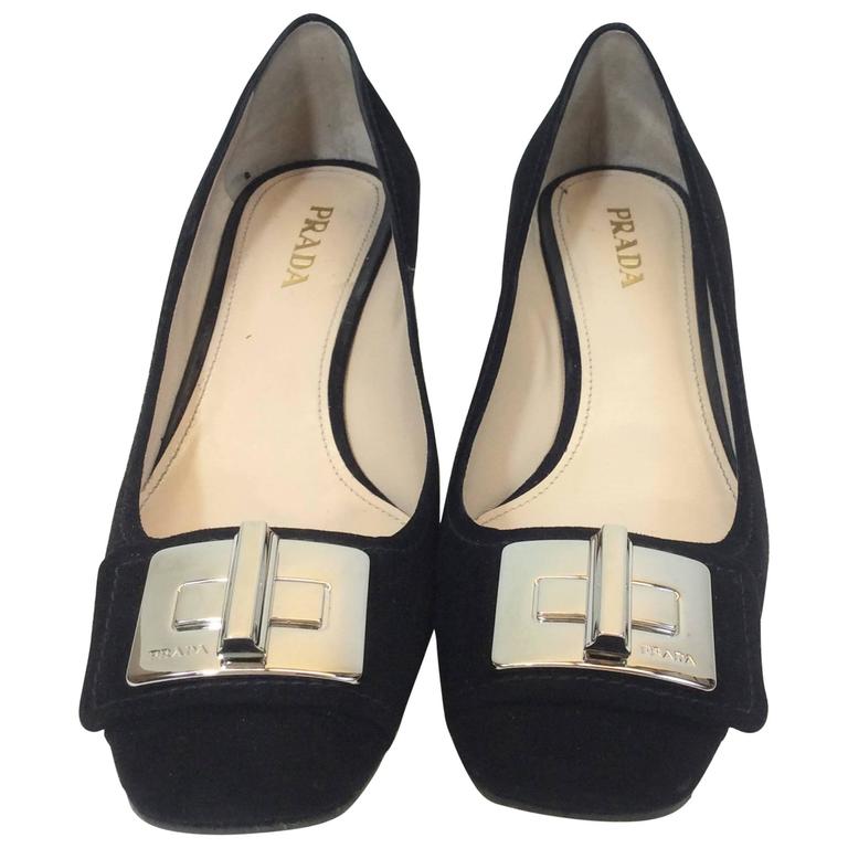 prada loafer pump