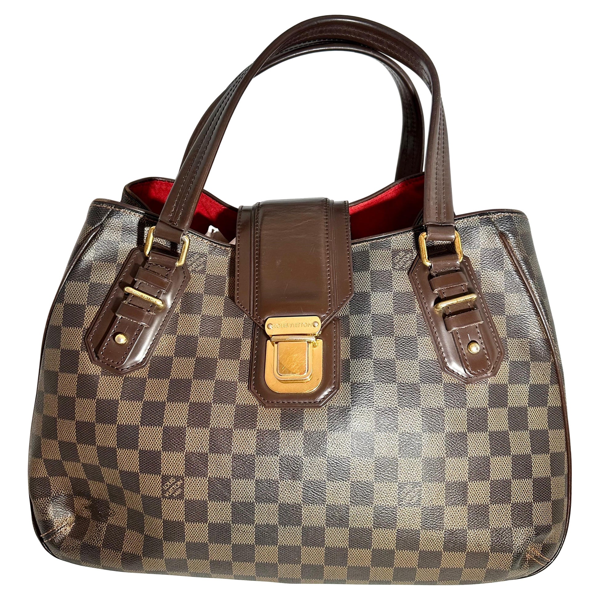 Louis Vuitton Checkered Handbag - 15 For Sale on 1stDibs  louis vuitton  purse checkered, louis vuitton checkered bag, louis vuitton brown checkered  bag