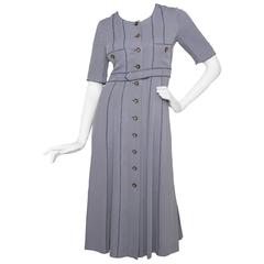 Vintage 90s Chanel Midi-Length Day Dress