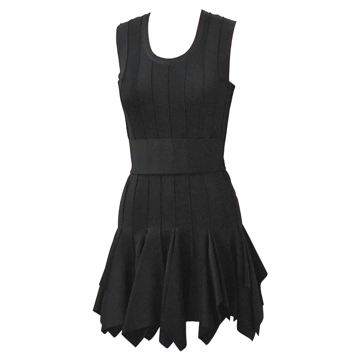 Balmain black dress For Sale