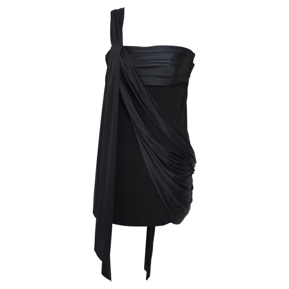 Hermès black silk top For Sale