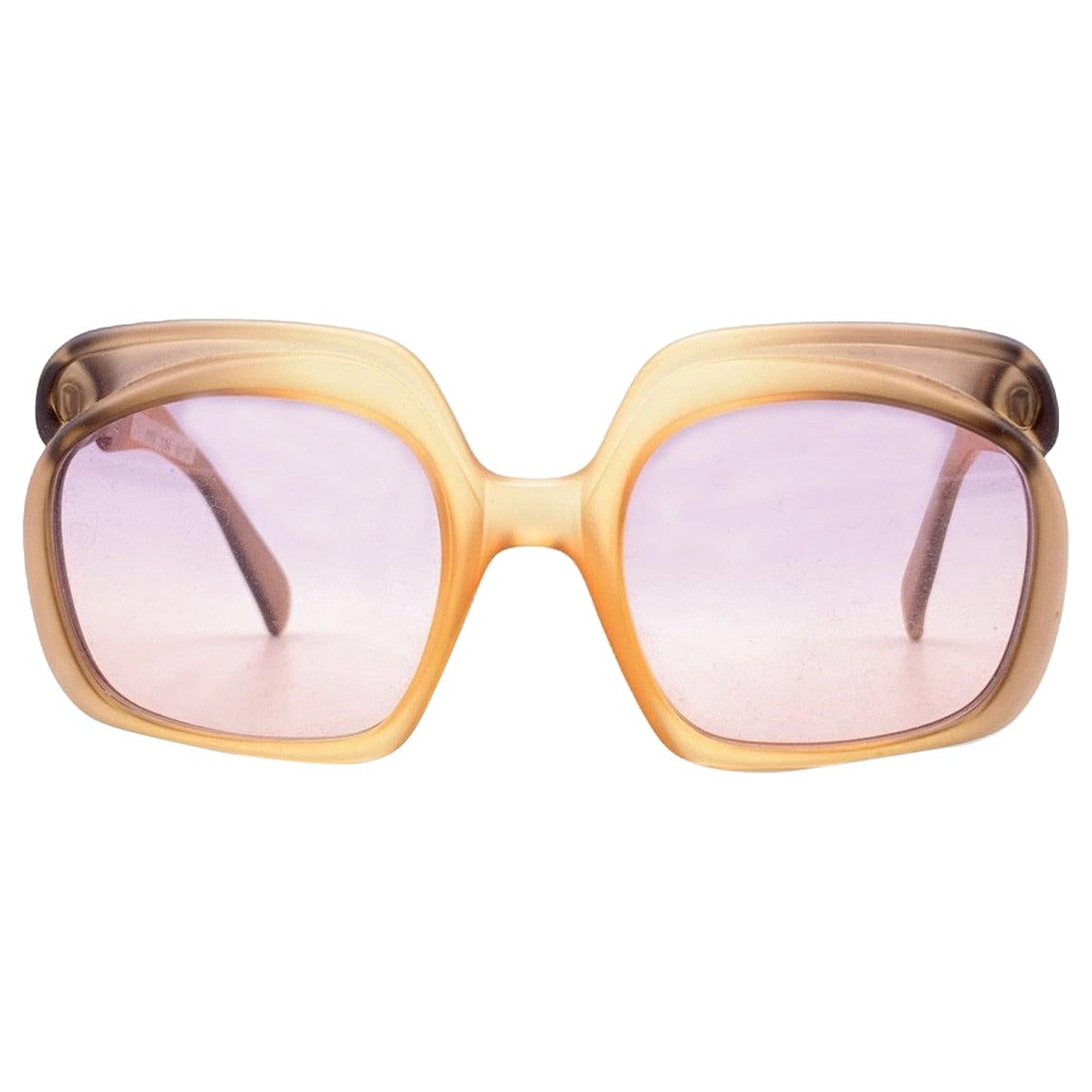 DiorSignature S10F Transparent Pink Square Sunglasses | DIOR US