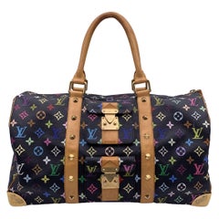 Used Louis Vuitton Keepall 45 Takashi Murakami Multicolor Travel Bag M92640