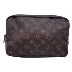 Louis Vuitton Trousse 23 Retro Monogram Cosmetic Pochette Bag