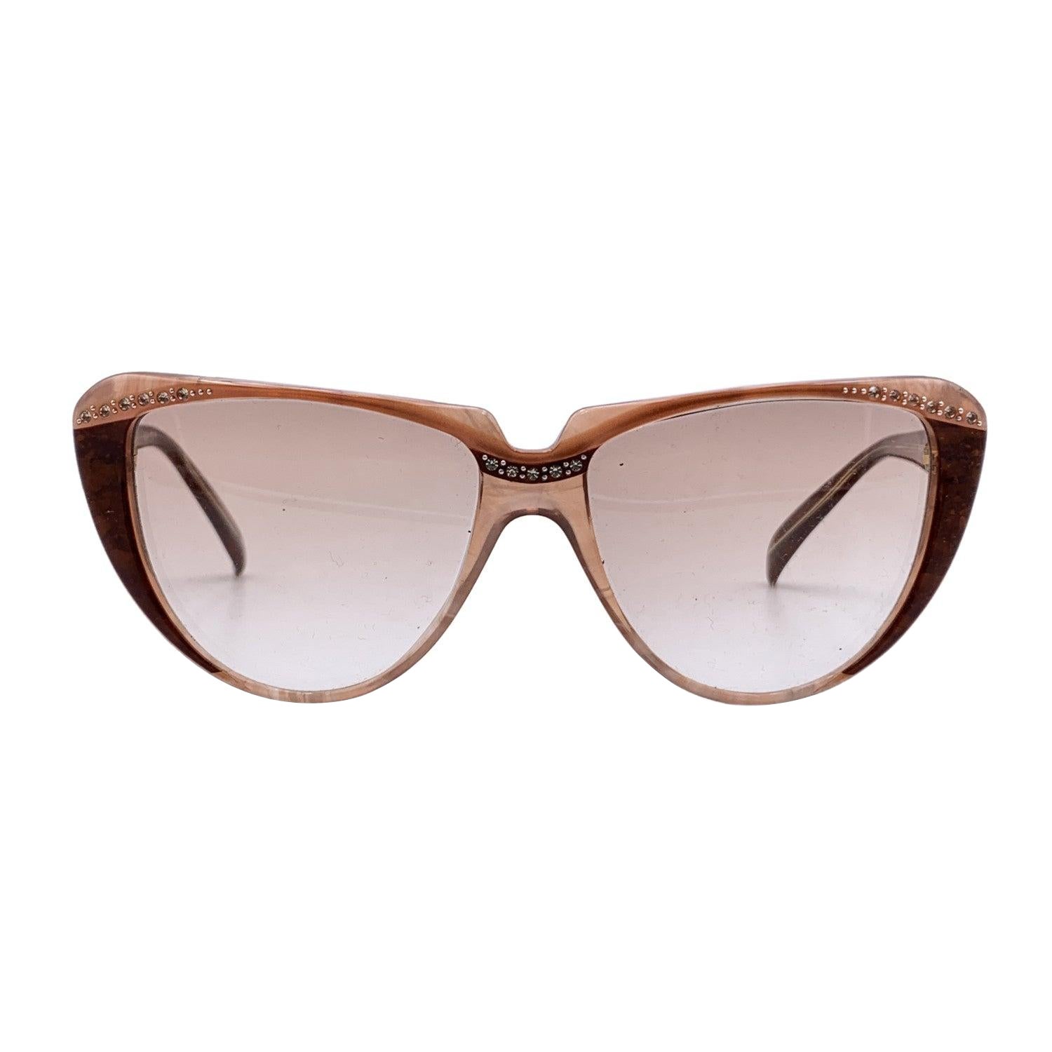 Yves Saint Laurent Vintage Cat Eye Sunglasses 8704 PO 74 50/20 125mm For Sale