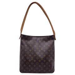 Louis Vuitton Monogram Canvas Looping GM Shoulder Bag M51145 Handbag